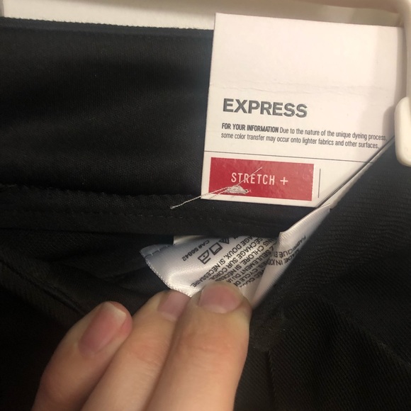 Express size 4 regular black stretch pants new - Picture 3 of 3